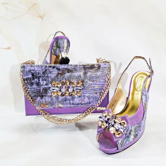 Charming Shoes And Bag Matching Set HN1-1