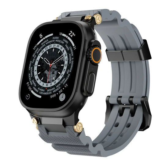 Apple Watch Silicone Sports Strap - Waterproof Rubber Band