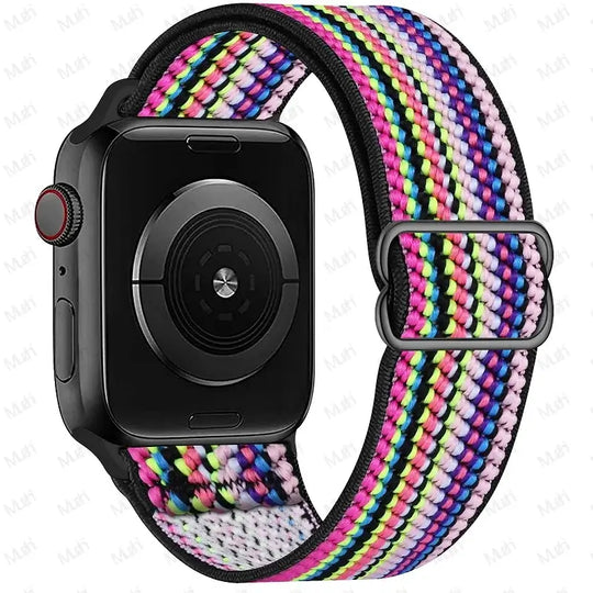 Apple Watch Nylon Band - Stylish, Durable, Elastic Design