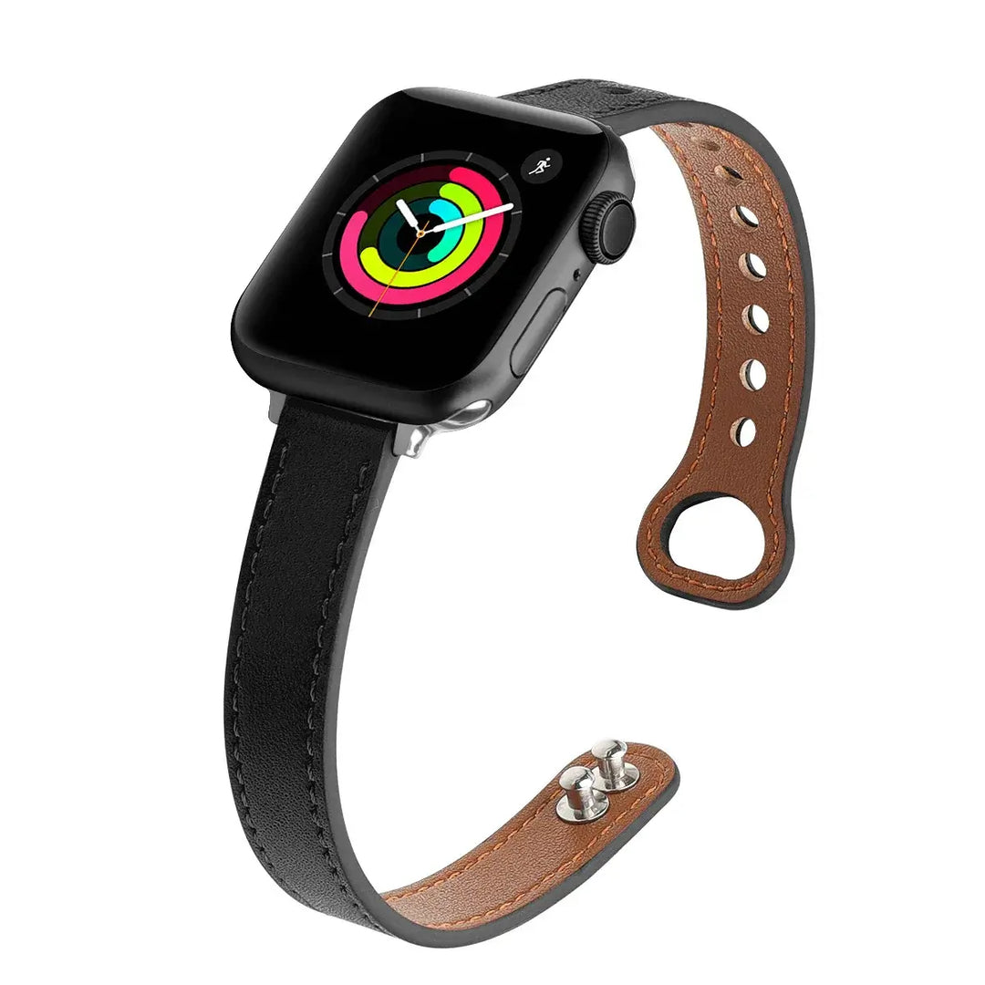 Apple Watch Leather Band - Elegant Durable Strap Options