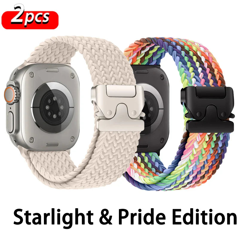Apple Watch Parachute Strap - Braided Nylon, Breathable