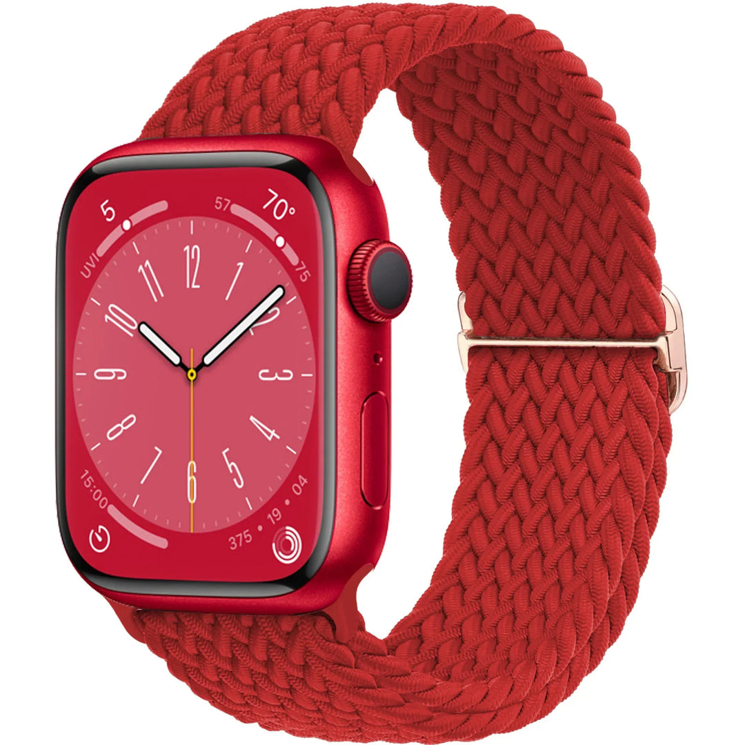 Apple Watch Braided Strap - Soft Elastic Nylon Band
