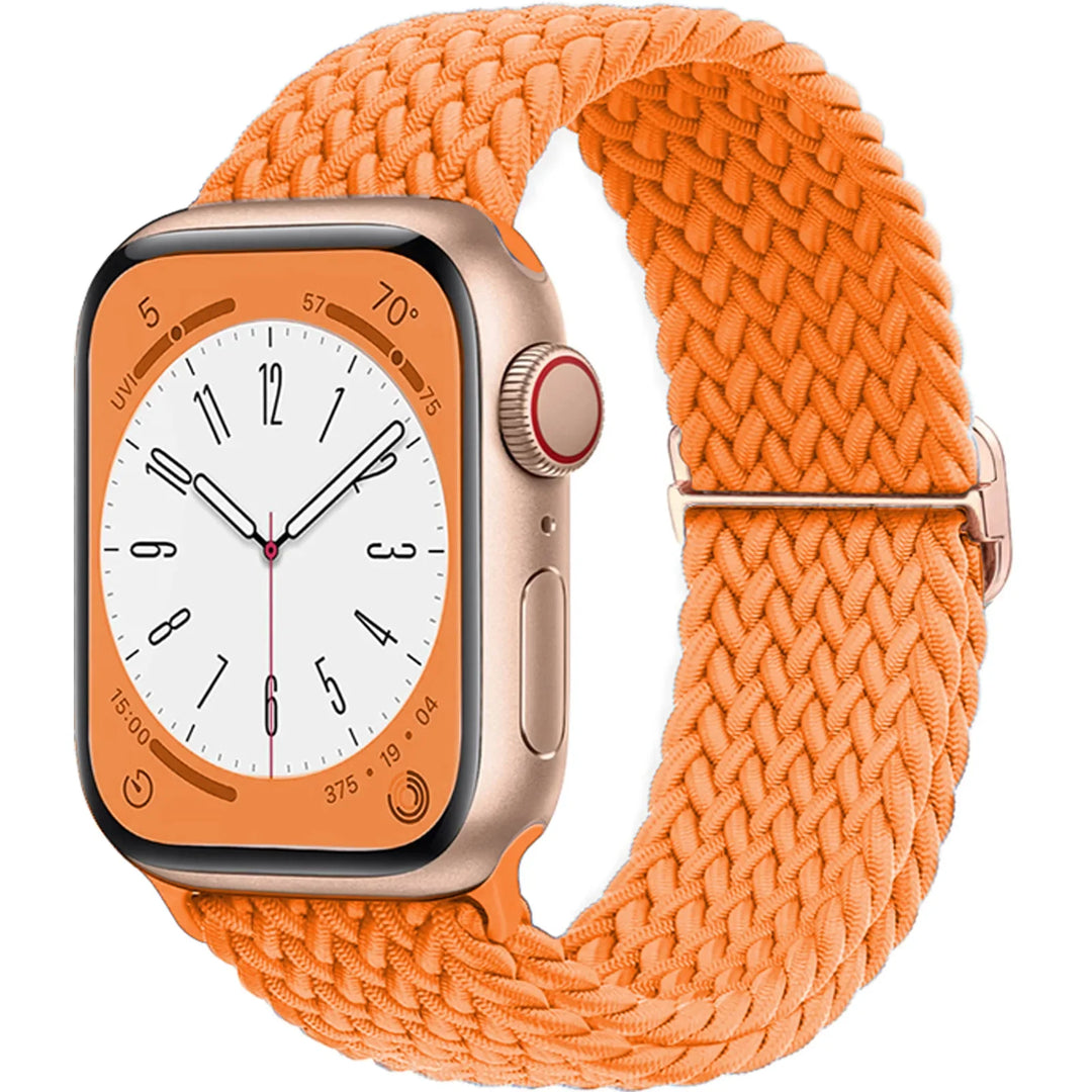 Apple Watch Braided Strap - Soft Elastic Nylon Band