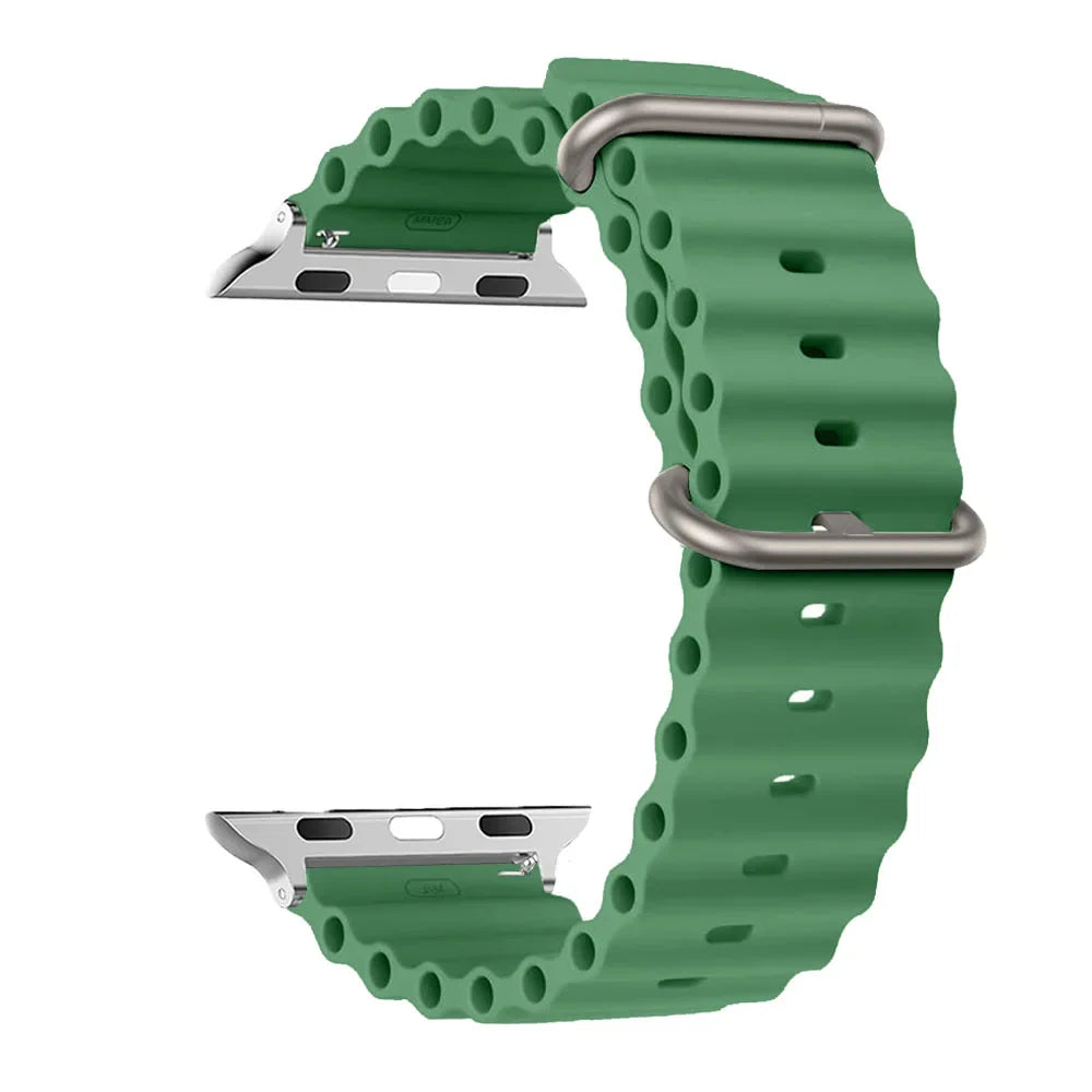 Apple Watch Silicone Strap - Soft Waterproof and Breathable