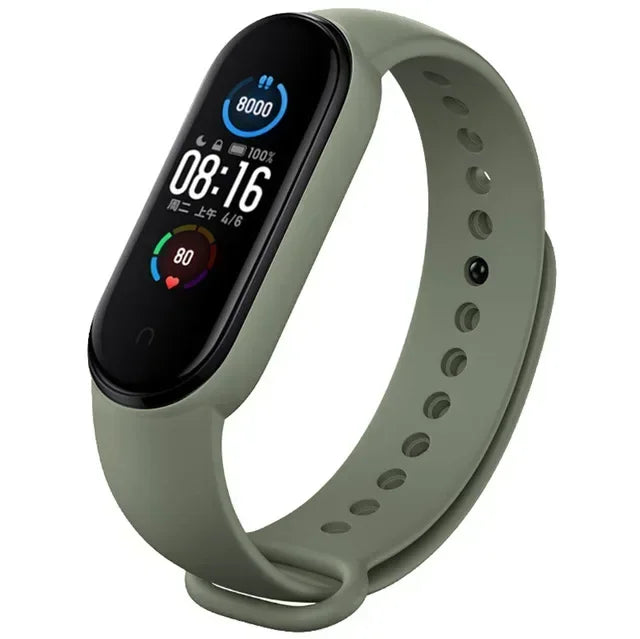 MiSnap Pop-Band: The Silky-Smooth Silicone Strap for Xiaomi Mi Band Legends (3/4/5/6/7)