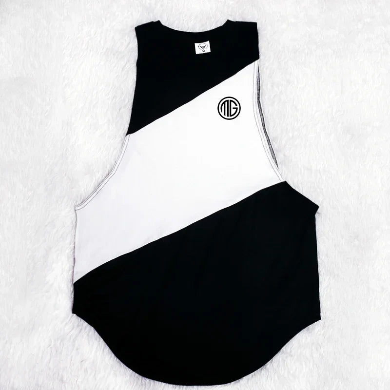 MuscleFlex Stringer Vest: Gym & Hip Hop Tank