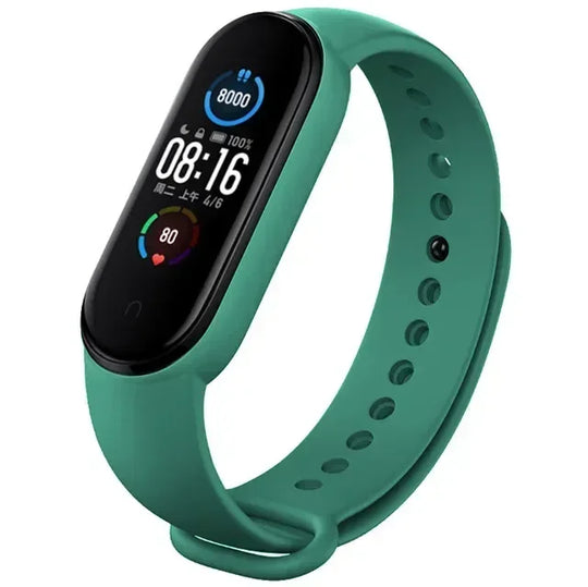 MiSnap Pop-Band: The Silky-Smooth Silicone Strap for Xiaomi Mi Band Legends (3/4/5/6/7)