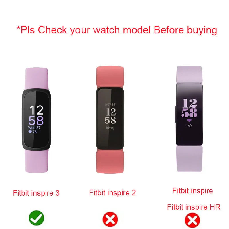 Fitbit Inspire 3 Magnetic Mesh Band - Stylish and Comfortable