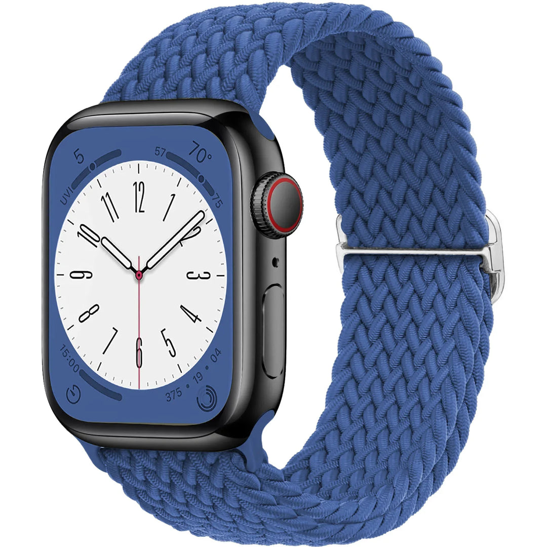 Apple Watch Braided Strap - Soft Elastic Nylon Band