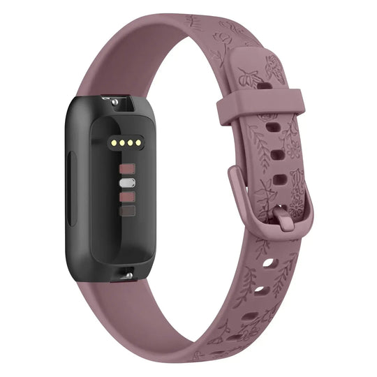 Fitbit Inspire 3 Silicone Band with Designs – Stylish Patterned Strap
