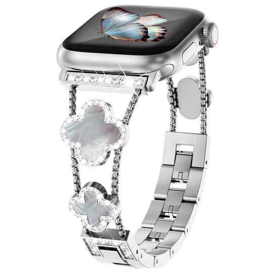 Apple Watch Diamond Metal Band - Elegant Stainless Steel Strap