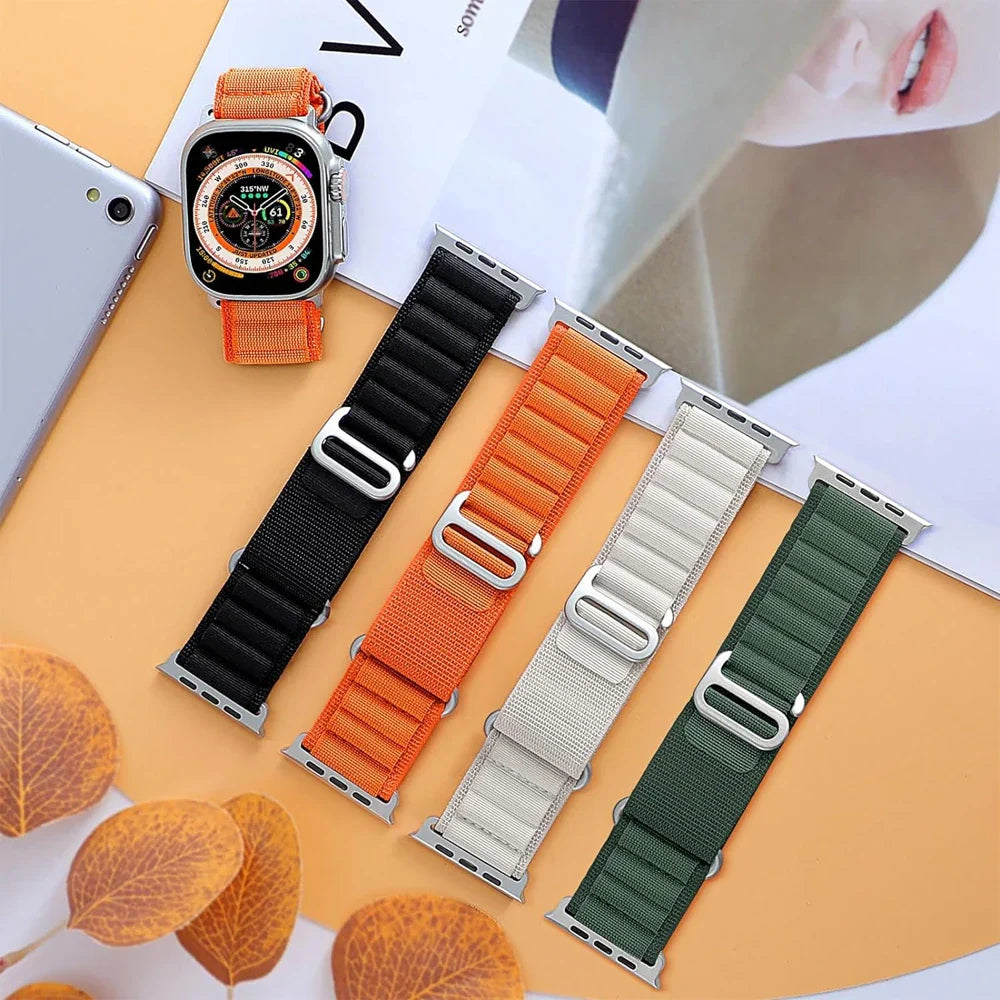 Apple Watch Nylon Strap - Rugged Alpine Loop