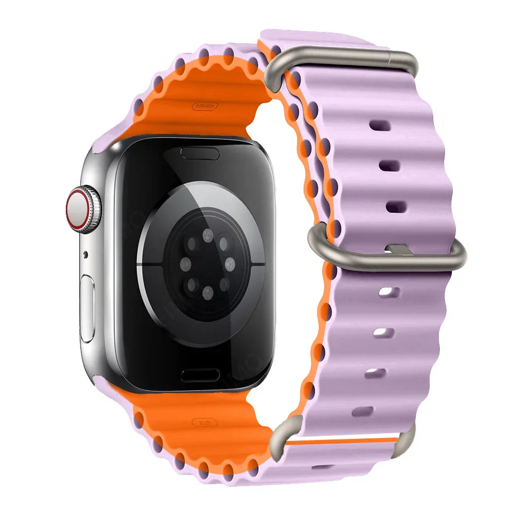 Apple Watch Silicone Strap - Waterproof and Breathable Band