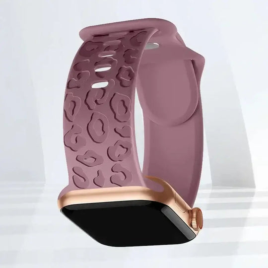 Apple Watch Silicone Strap - Stylish, Engraved Design