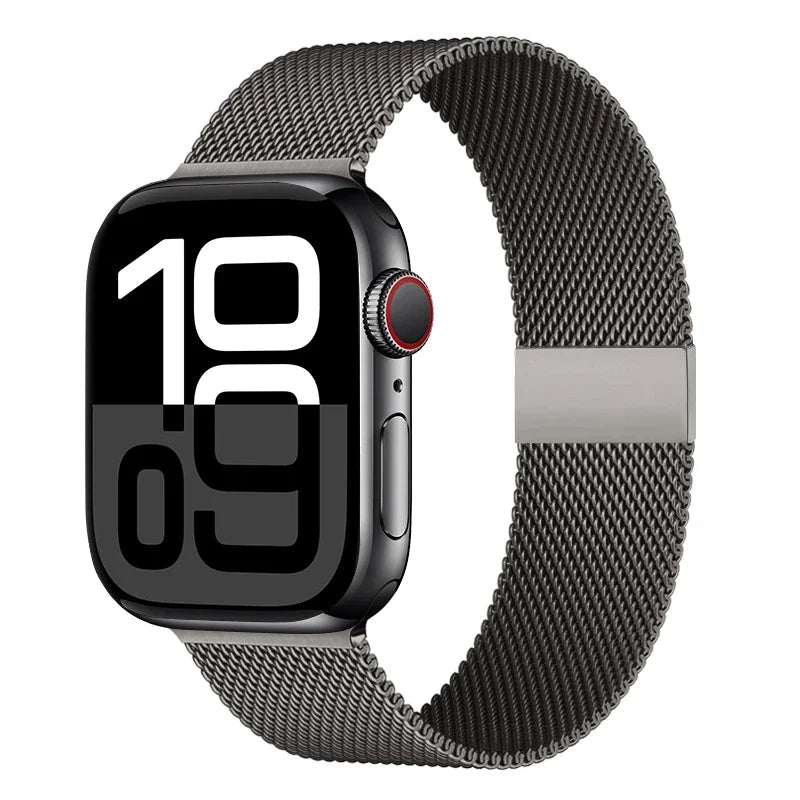 Apple Watch Milanese Loop Band - Premium Stainless Steel, Sleek