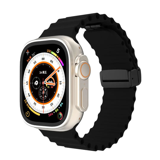 Apple Watch Silicone Strap - Soft Flexible Magnetic Design
