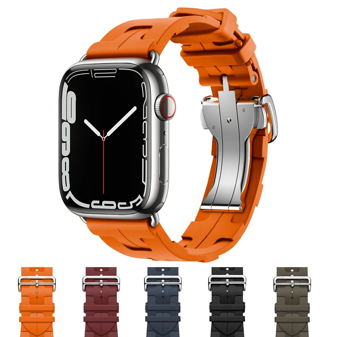 Apple Watch Silicone Band - Soft Flexible Waterproof Strap
