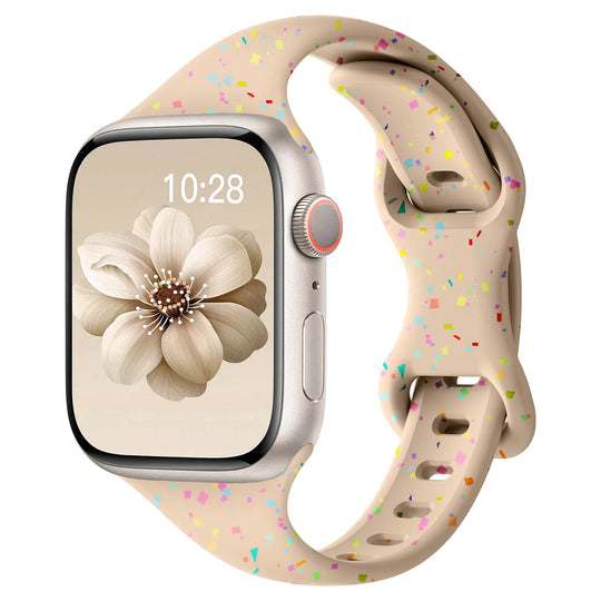 Apple Watch Silicone Band - Soft Flexible Design - Colorful
