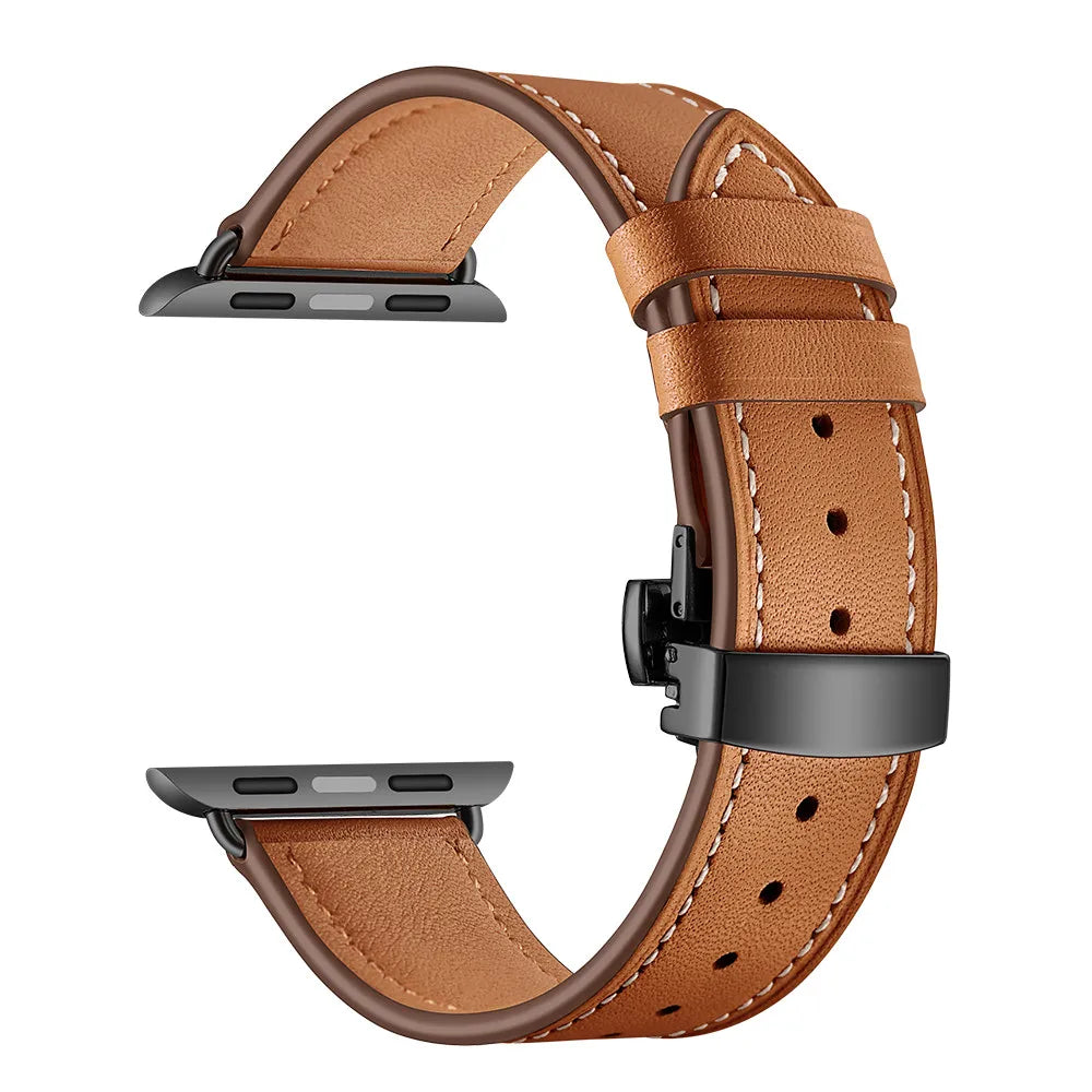 Apple Watch Leather Strap - Classic, Stylish, Comfortable