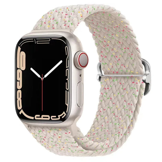 Apple Watch Braided Strap - Soft Elastic Nylon Band