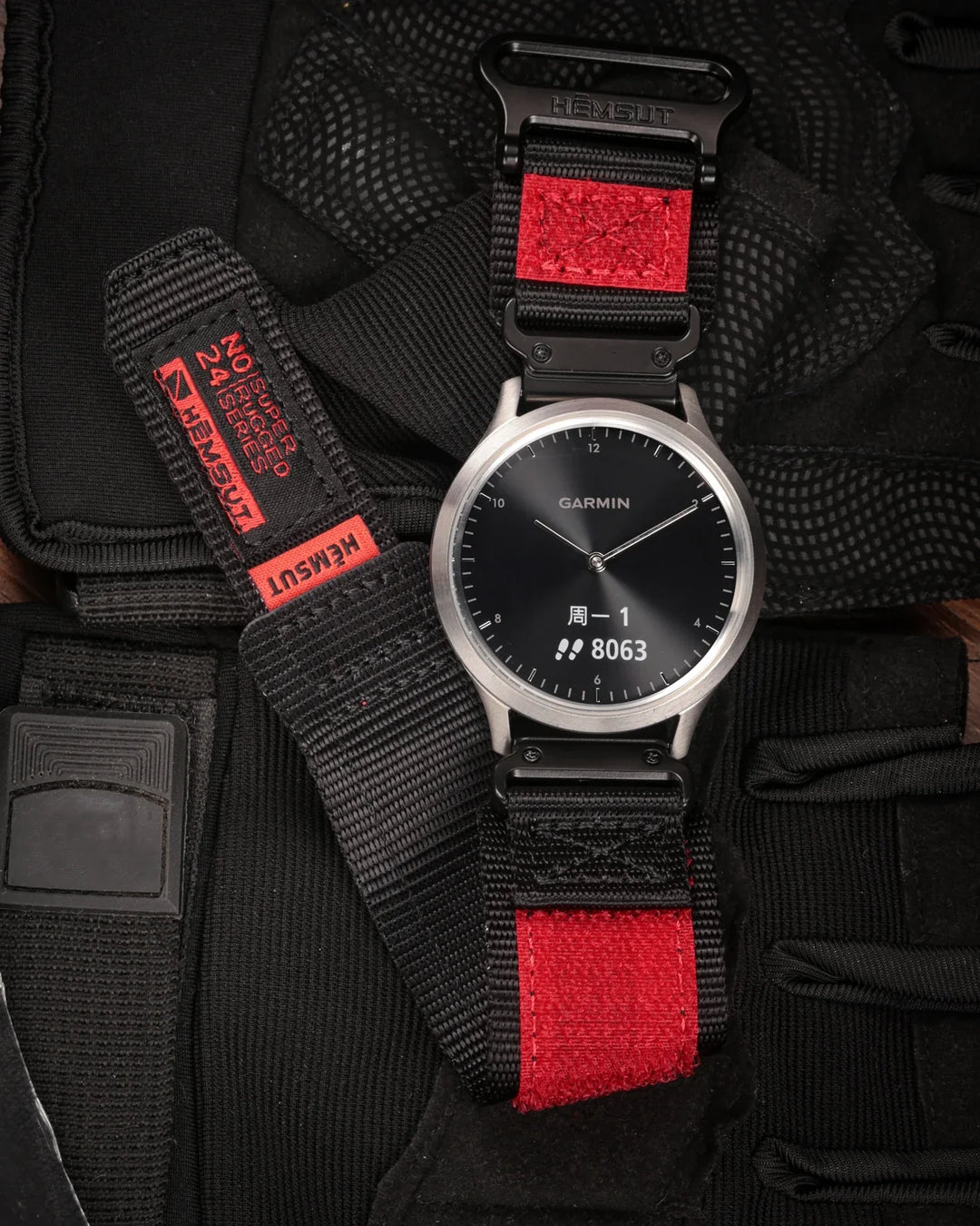 Garmin Nylon Band - Durable Military Sports Strap