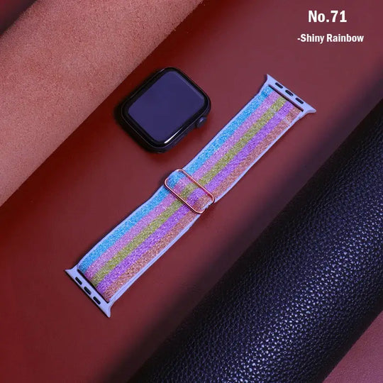 Apple Watch Nylon Band - Stylish, Durable, Elastic Design