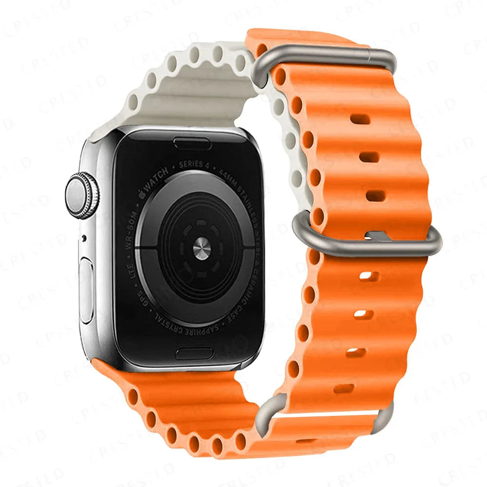 Apple Watch Silicone Strap - Waterproof and Breathable Band