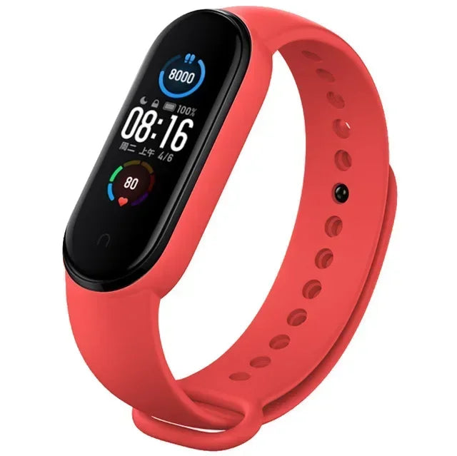 MiSnap Pop-Band: The Silky-Smooth Silicone Strap for Xiaomi Mi Band Legends (3/4/5/6/7)