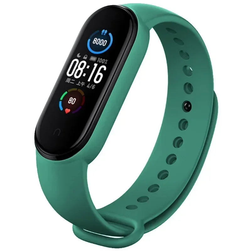 MiSnap Pop-Band: The Silky-Smooth Silicone Strap for Xiaomi Mi Band Legends (3/4/5/6/7)