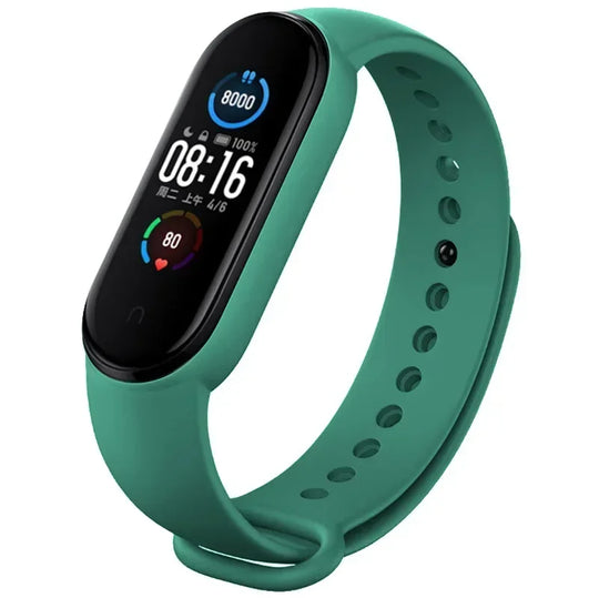 MiSnap Pop-Band: The Silky-Smooth Silicone Strap for Xiaomi Mi Band Legends (3/4/5/6/7)