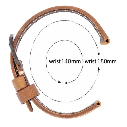 Huawei Watch Genuine Leather Band Durable Breathable Strap