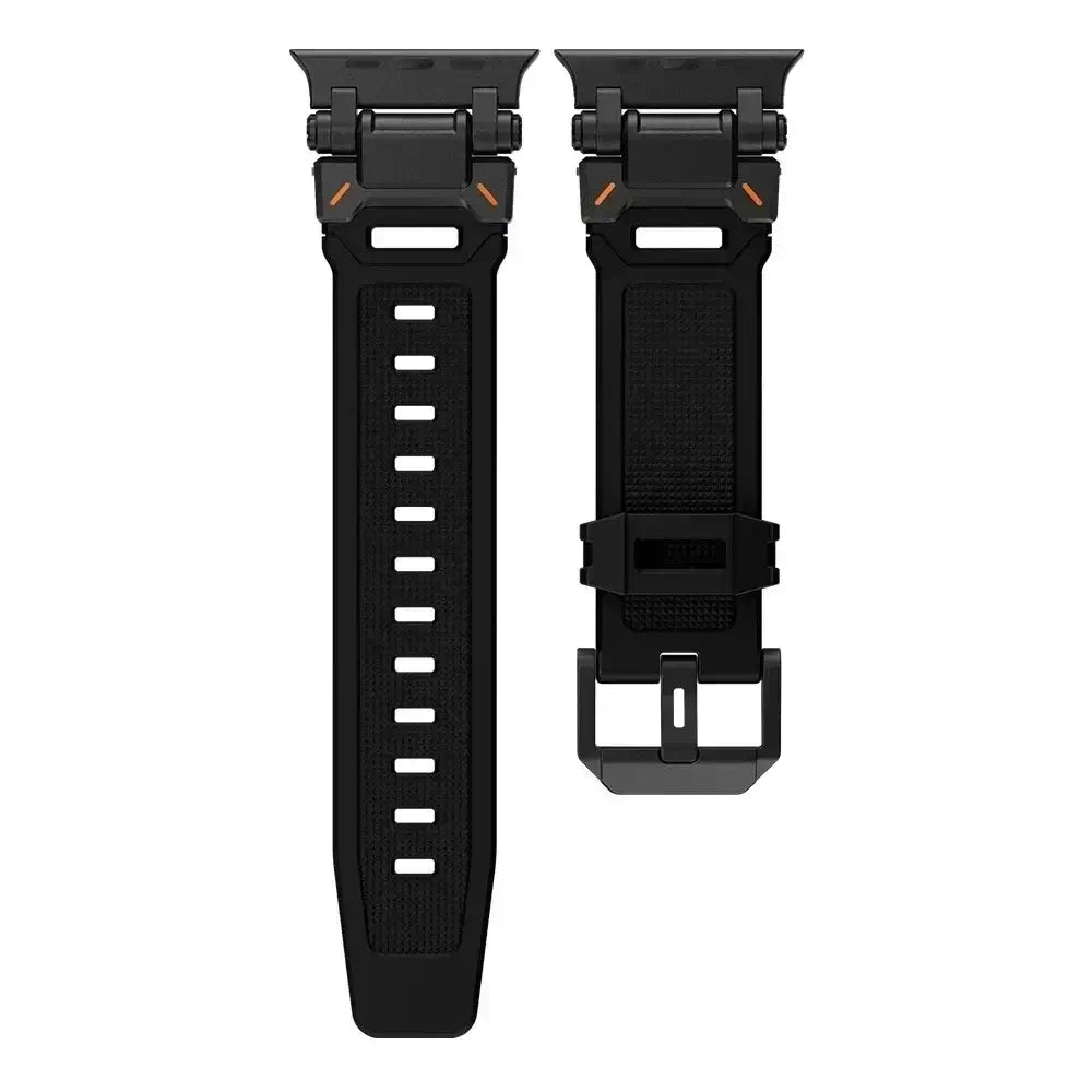 Apple Watch Silicone Metal Band - Premium Durable Strap