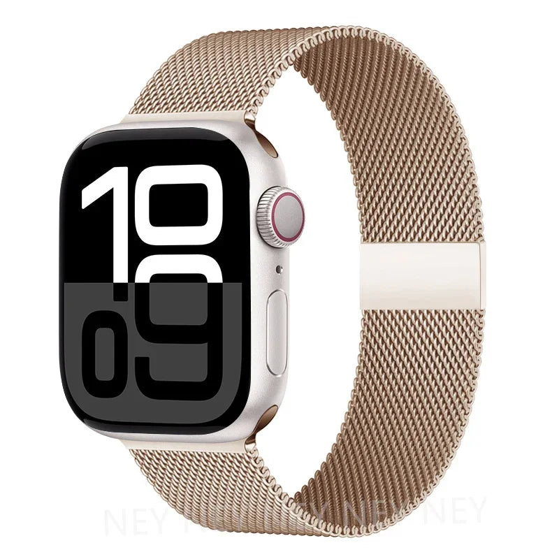 Apple Watch Milanese Loop Band - Premium Stainless Steel, Sleek