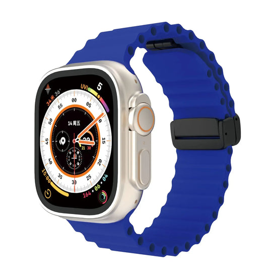 Apple Watch Silicone Strap - Soft Flexible Magnetic Design