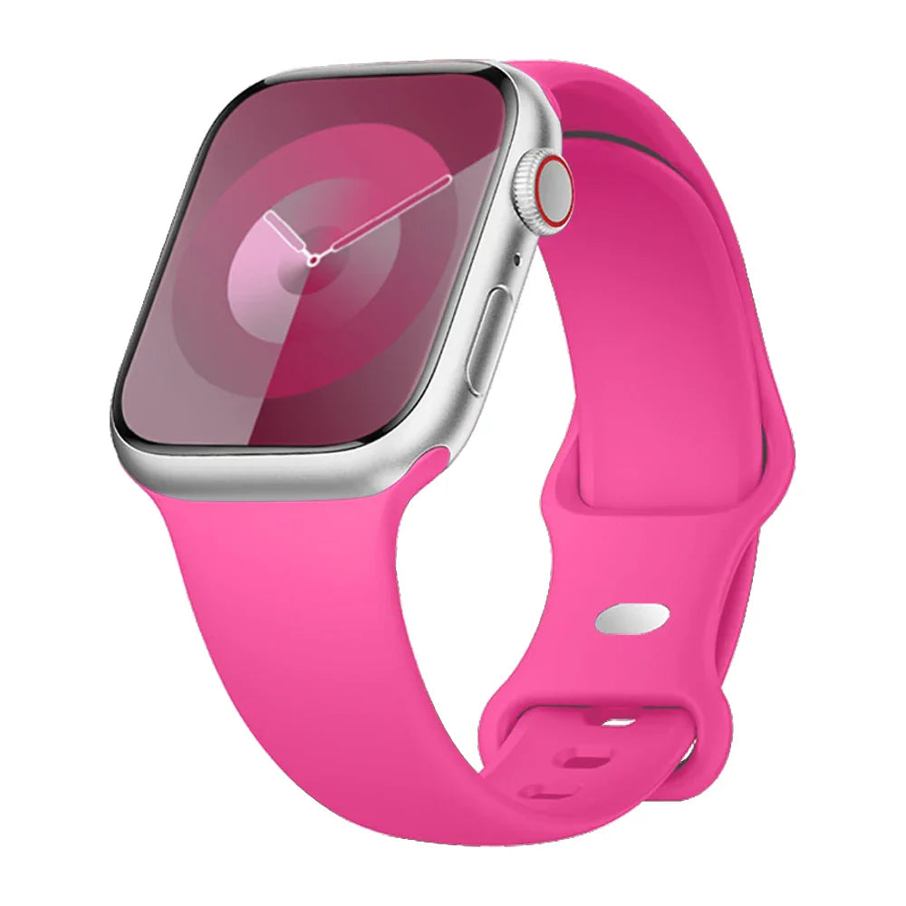 Apple Watch Silicone Strap - Soft Flexible Waterproof Band