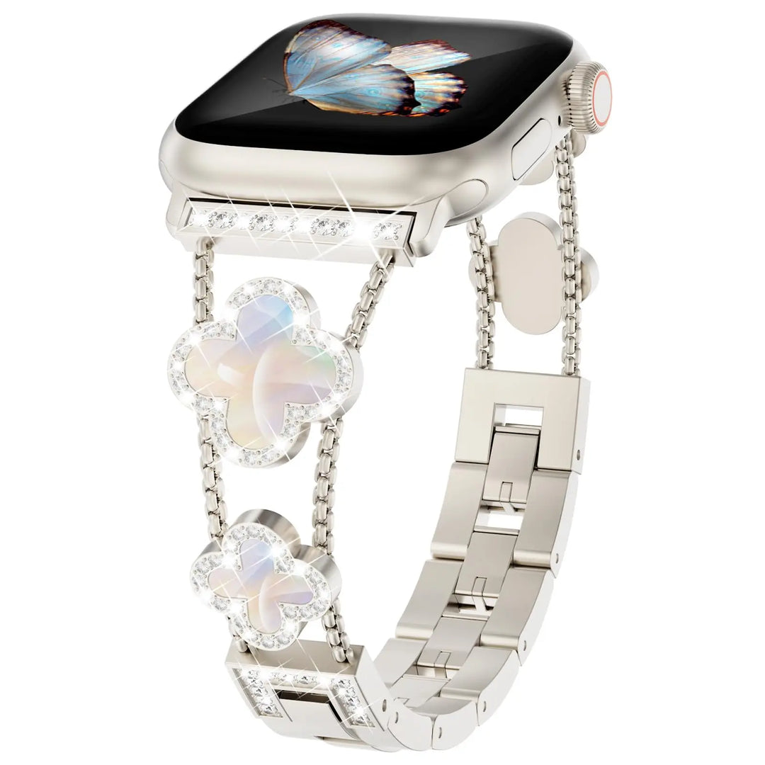Apple Watch Diamond Metal Band - Elegant Stainless Steel Strap