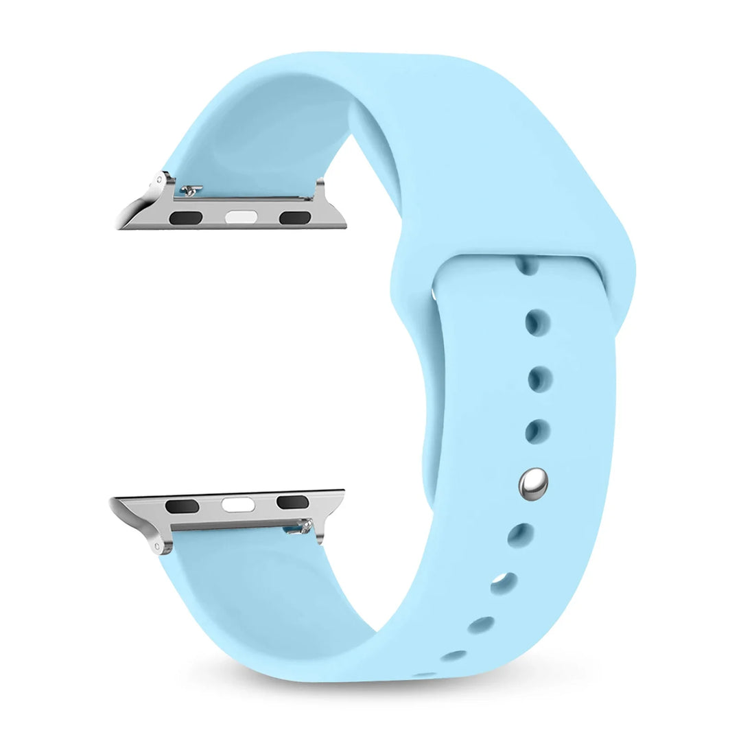 Apple Watch Silicone Strap - Comfortable Waterproof Band
