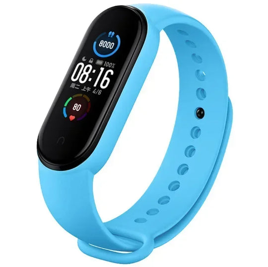 MiSnap Pop-Band: The Silky-Smooth Silicone Strap for Xiaomi Mi Band Legends (3/4/5/6/7)