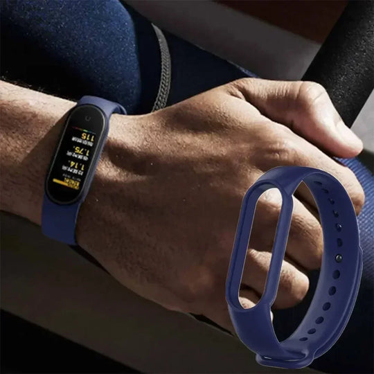 MiSnap Pop-Band: The Silky-Smooth Silicone Strap for Xiaomi Mi Band Legends (3/4/5/6/7)