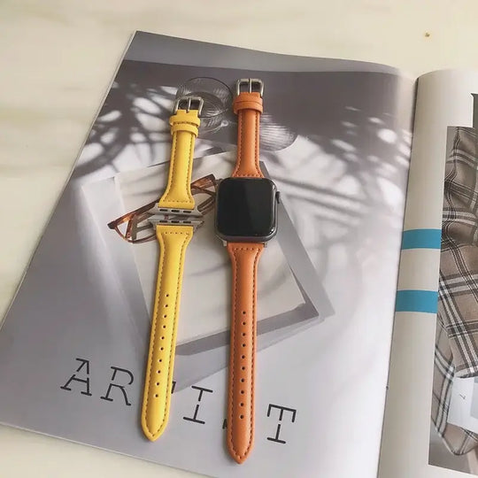 Apple Watch Leather Strap - Premium Quality, Stylish Design