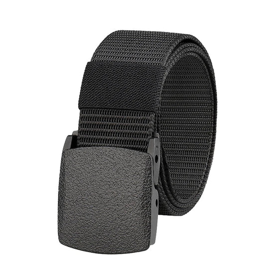 StealthStrap Airport-Ready Tactical Nylon Belt – Ultra-Light, Metal-Free, Adjustable Outdoor Waist Belt for Men & Women (1.5" Wide)