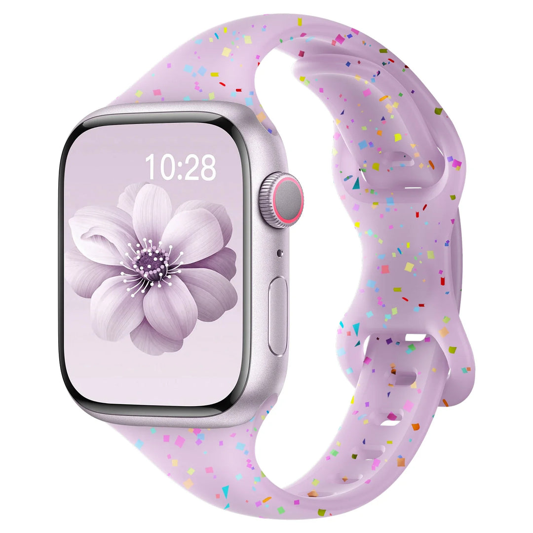 Apple Watch Silicone Band - Soft Flexible Design - Colorful