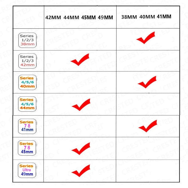 Apple Watch Silicone Strap - Comfortable Waterproof Band