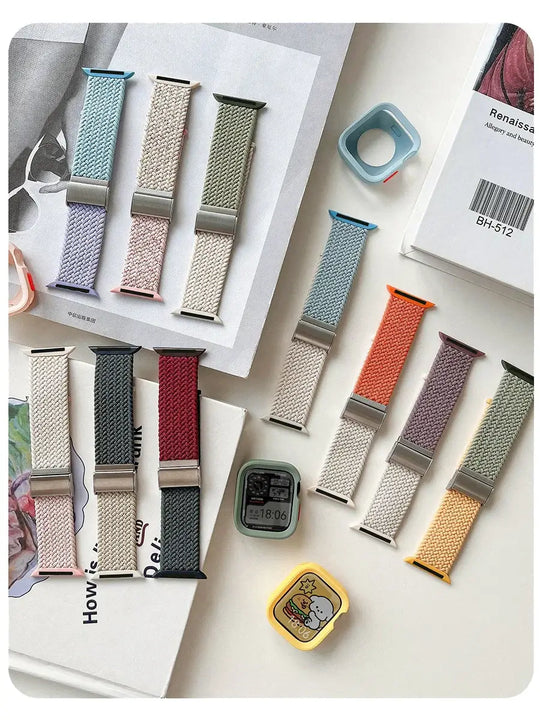 Apple Watch Nylon Strap - Durable Soft Fabric Band