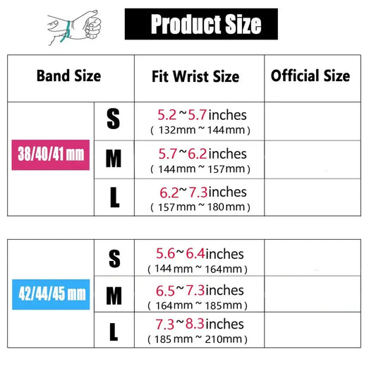 Apple Watch Nylon Band - Durable Velcro Strap - Stylish Look