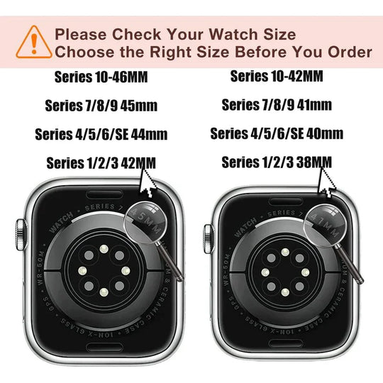 Apple Watch Genuine Leather Band - Classic Durable Strap