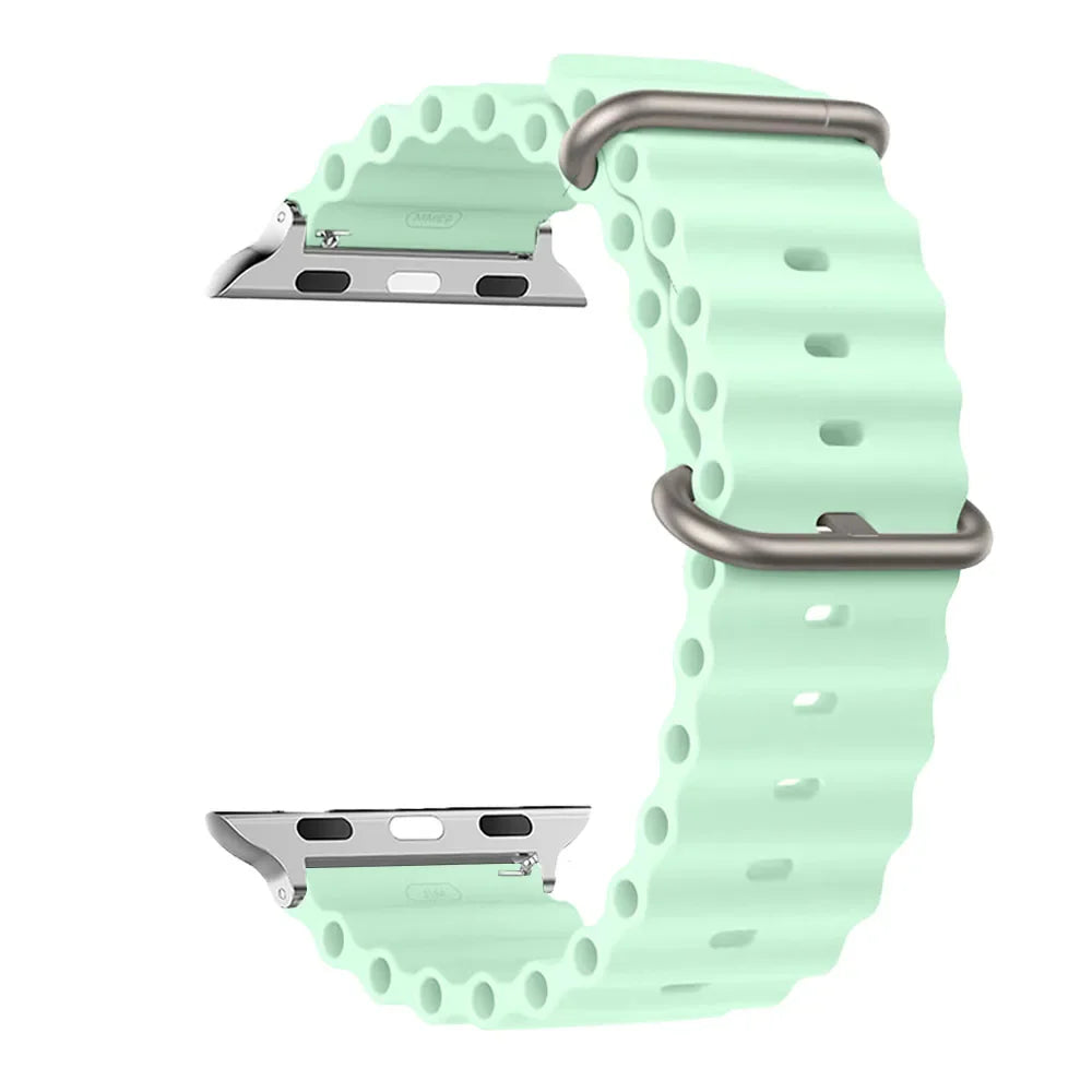 Apple Watch Silicone Strap - Soft Waterproof and Breathable