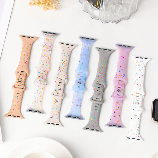 Apple Watch Silicone Band - Soft Flexible Design - Colorful