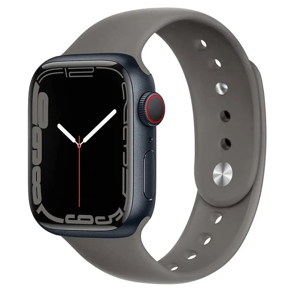 Apple Watch Silicone Strap - Soft Waterproof Comfortable