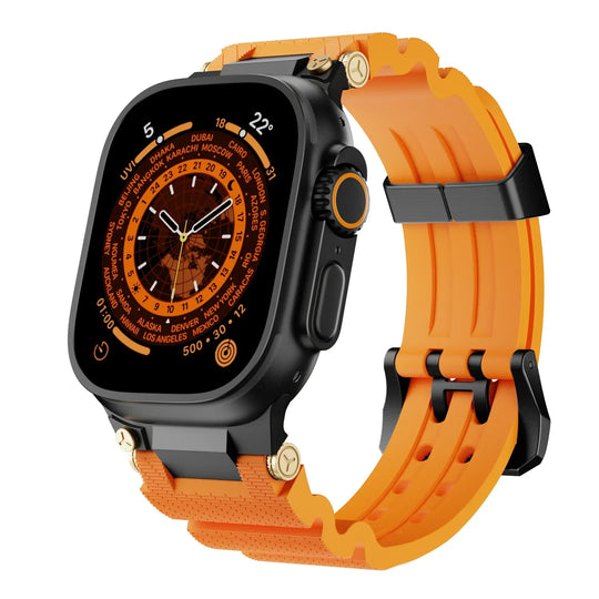 Apple Watch Silicone Sports Strap - Waterproof Rubber Band